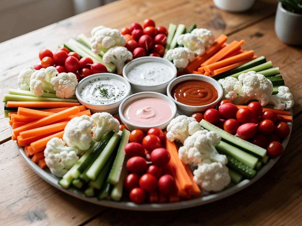 plateau de crudités original