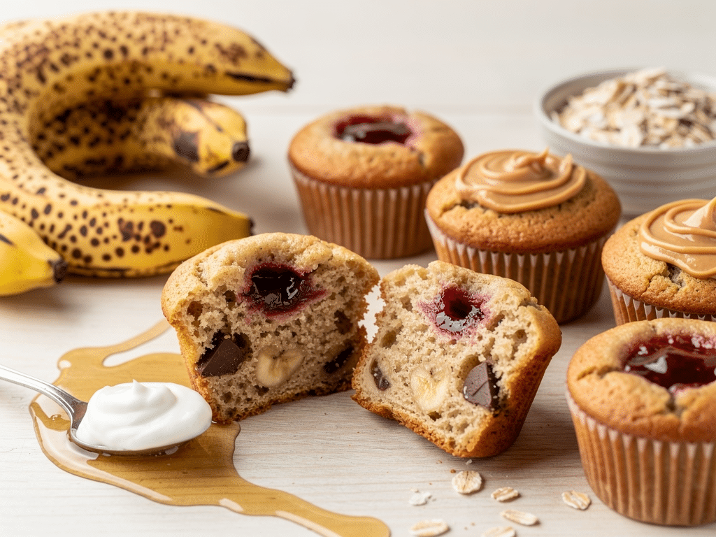muffin banane healthy
