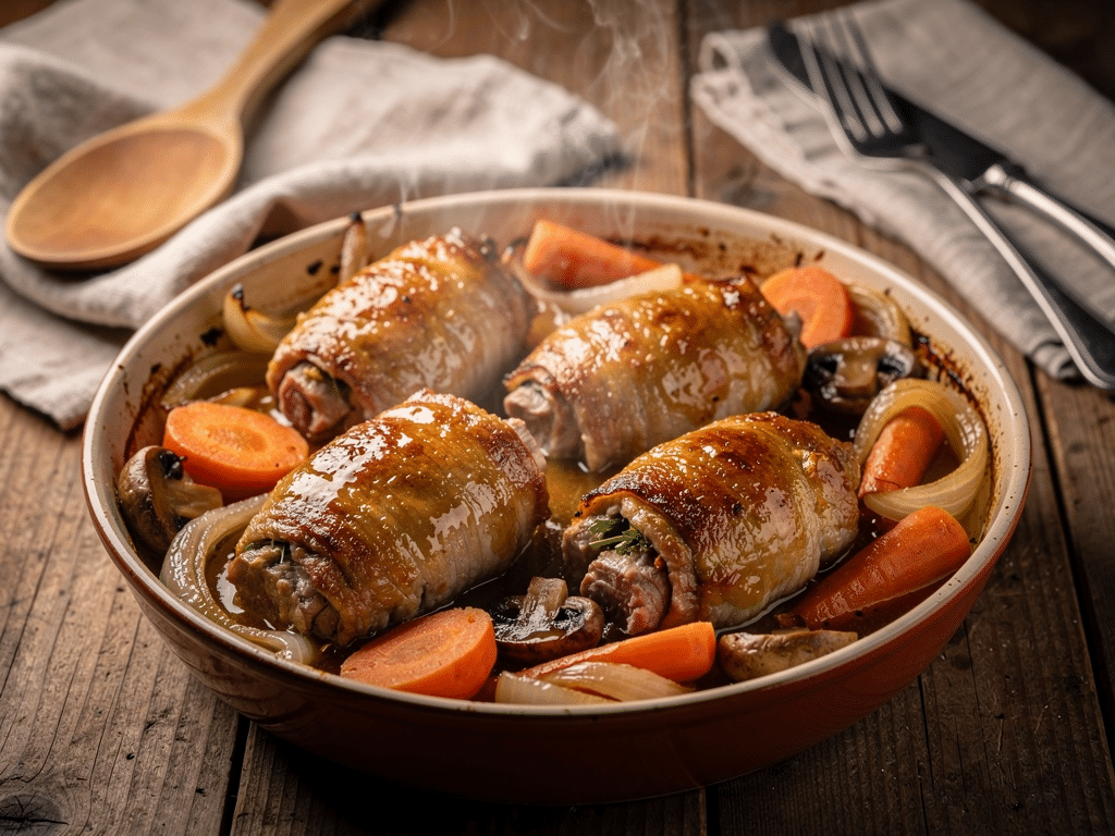 paupiette de porc au four recette