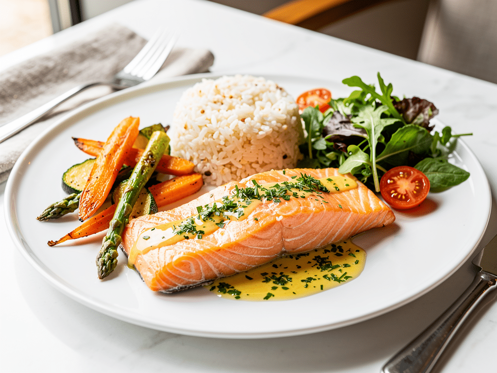 saumon accompagnement