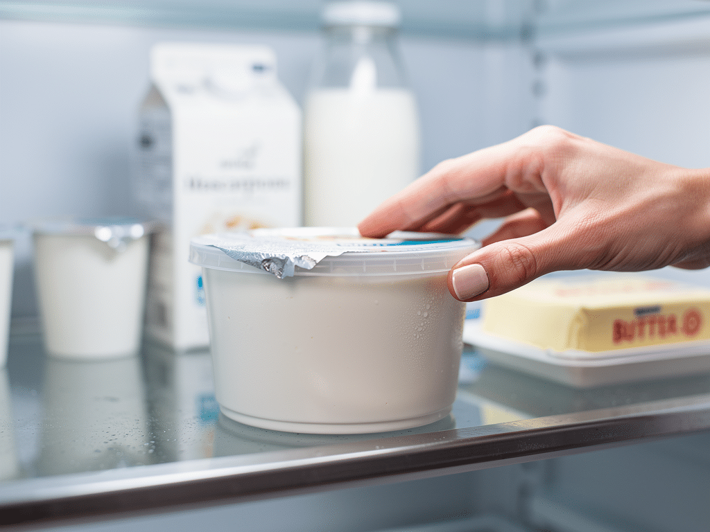 Mascarpone périmé non ouvert