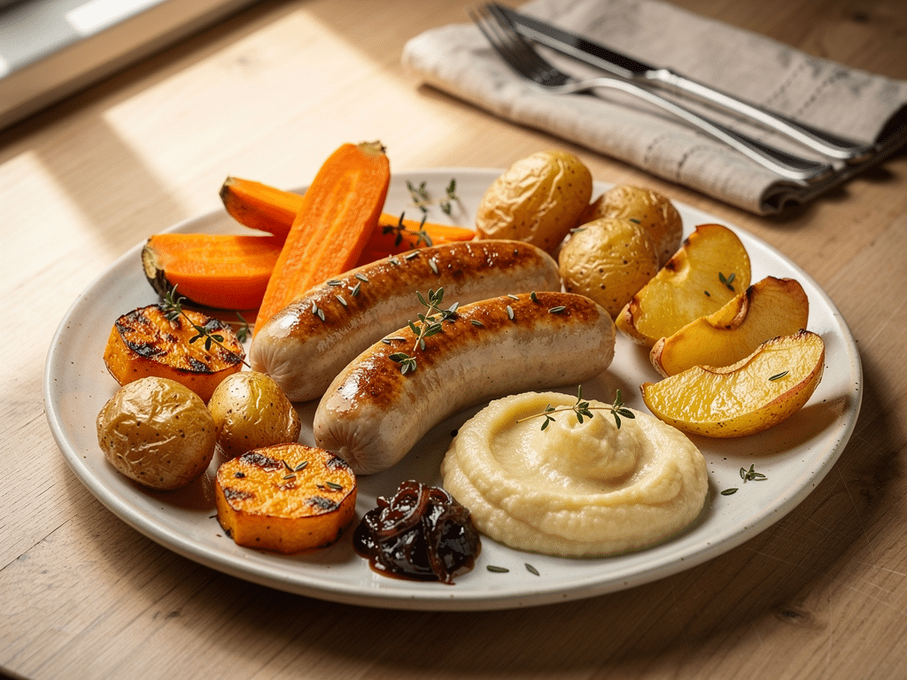 quel legume servir avec du boudin blanc