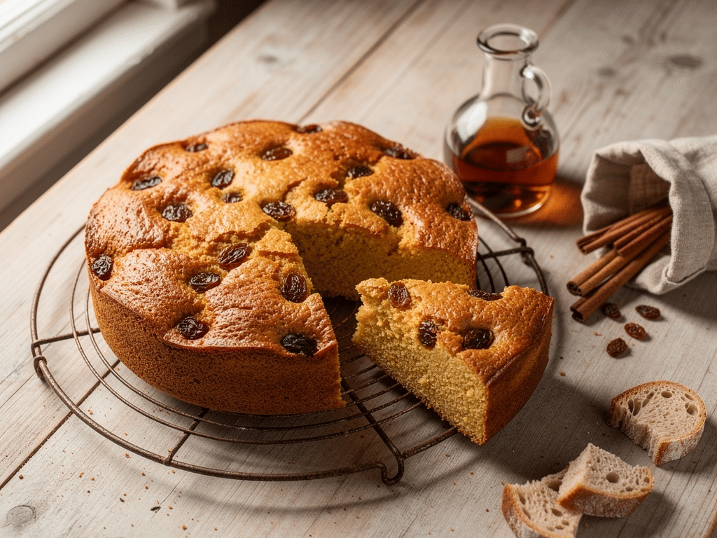 gâteau de pain grand-mère