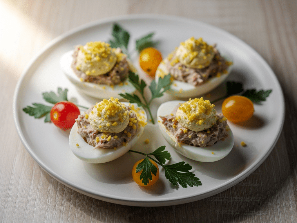 oeuf mimosa thon