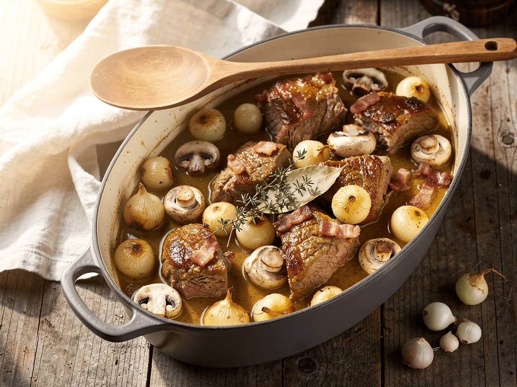 sauté de veau grand-mère