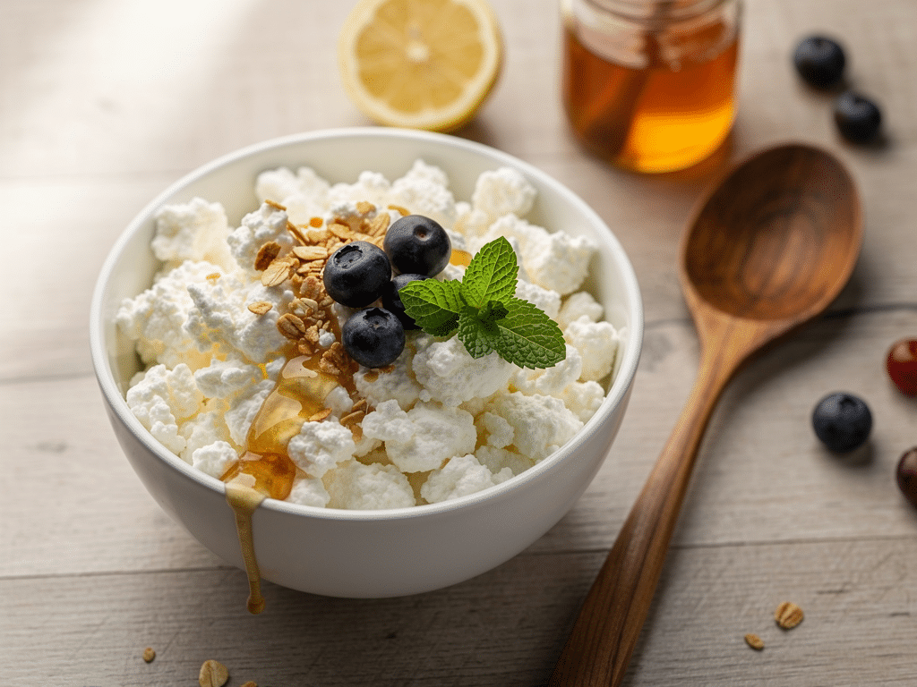 cottage cheese recette