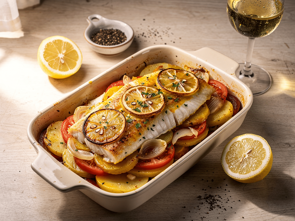 filet de julienne au four