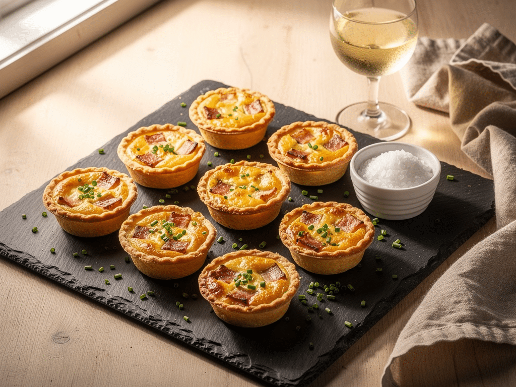 mini quiche lorraine