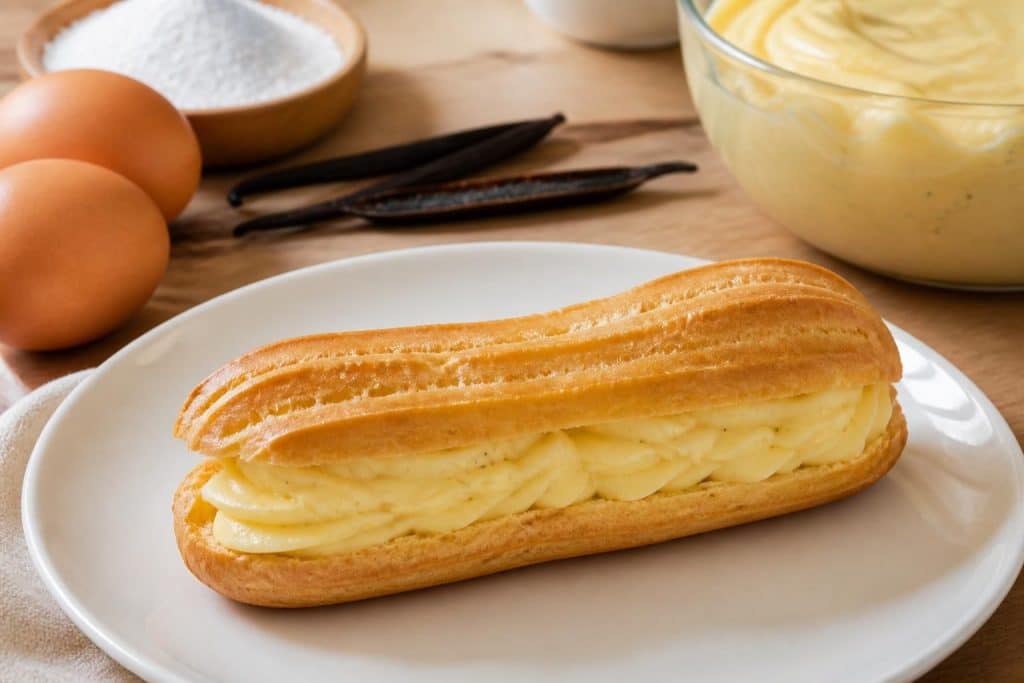 découvrez notre recette facile et gourmande pour préparer des éclairs vanille maison, parfaits pour régaler toute la famille avec une touche sucrée et délicate.