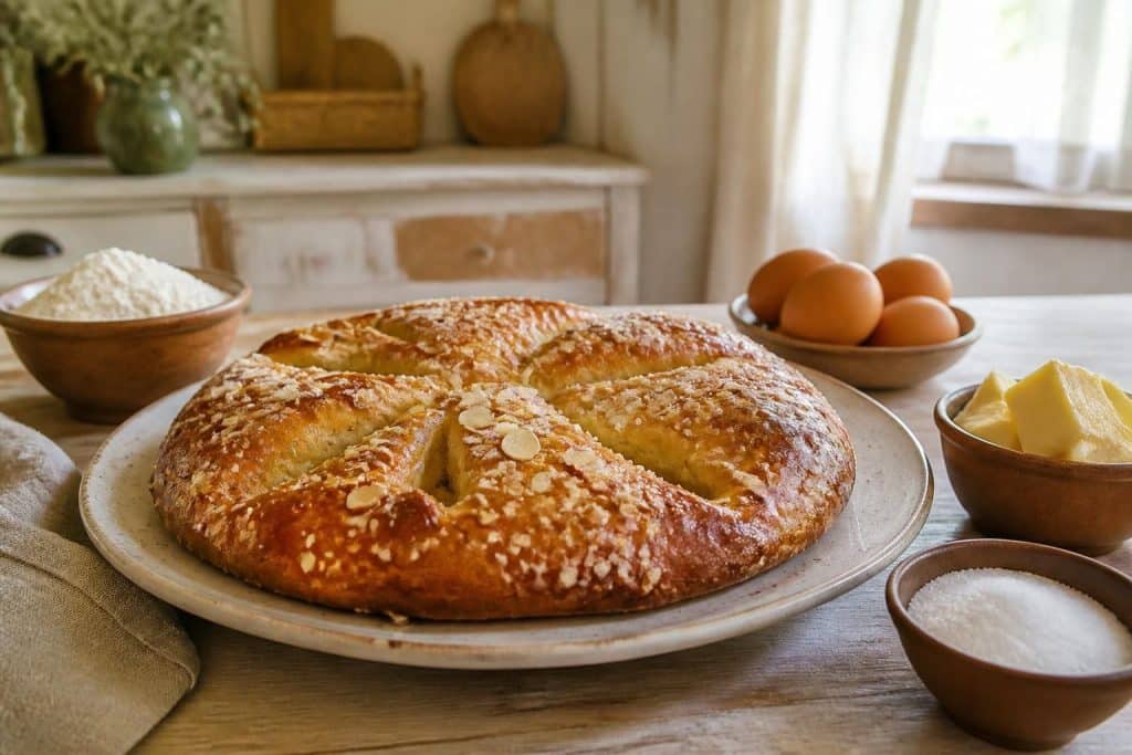 découvrez la recette traditionnelle et facile de la fougasse sucrée d’aigues-mortes, un délice gourmand typique du sud de la france à réaliser chez vous.