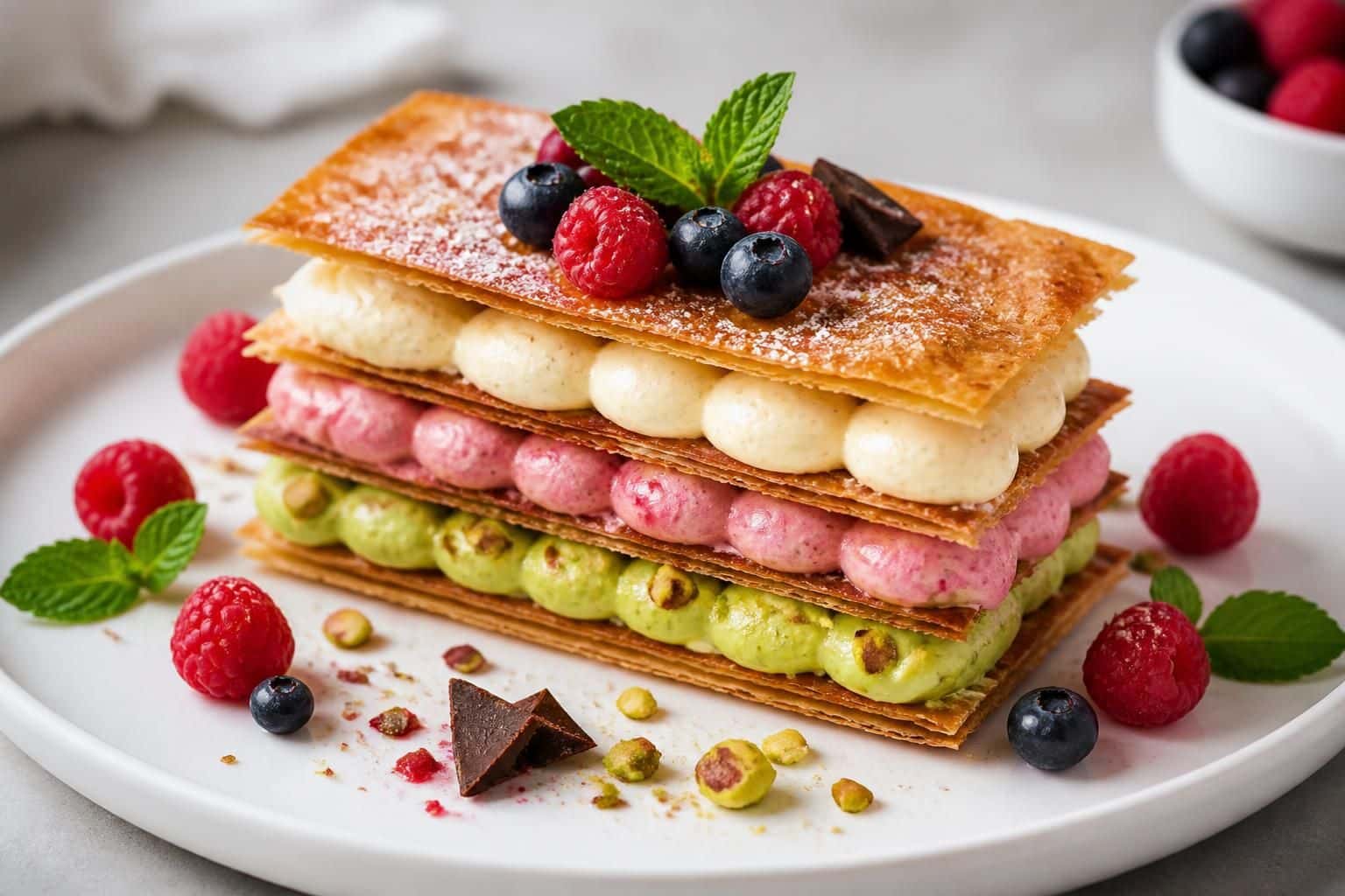 découvrez nos recettes originales et faciles pour revisiter le mille-feuille, un dessert classique revisité avec créativité et simplicité.