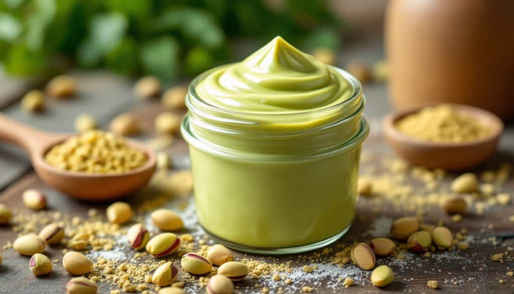 découvrez notre recette facile et rapide de crème pistache maison, idéale pour une gourmandise onctueuse et savoureuse à préparer en un rien de temps.