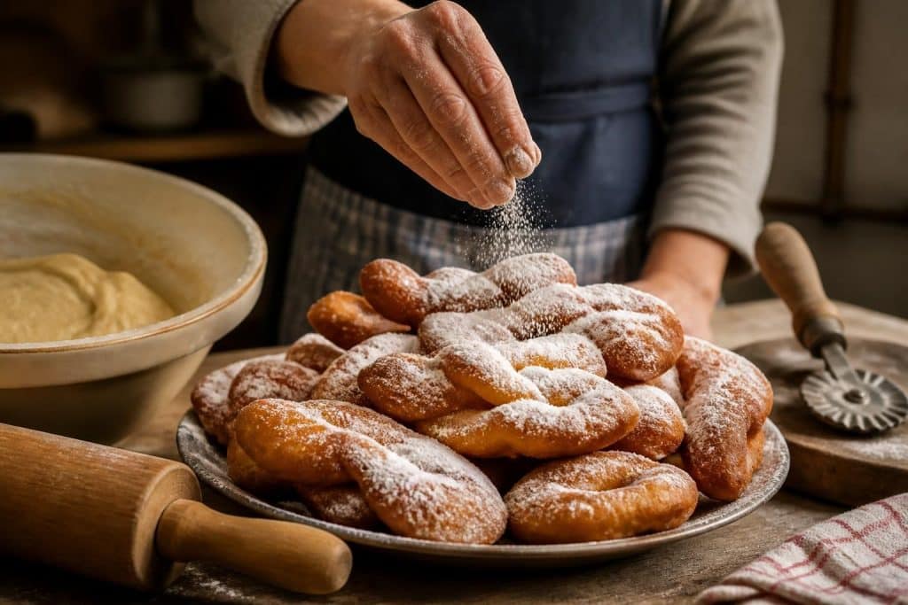 découvrez la recette authentique des vraies bugnes moelleuses avec notre guide simple et rapide. apprenez les secrets pour réaliser ces délicieuses gourmandises lyonnaises facilement chez vous.