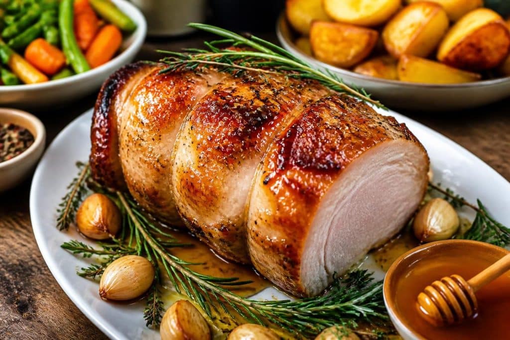 découvrez notre recette facile et savoureuse de rôti de porc au miel, parfaite pour un repas gourmand et rapide à réaliser.